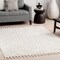 Nuloom Kerensa Geometric Maze Tasseled Area Rug 4ft x 6ft OZNN18A-406 - alternate 6
